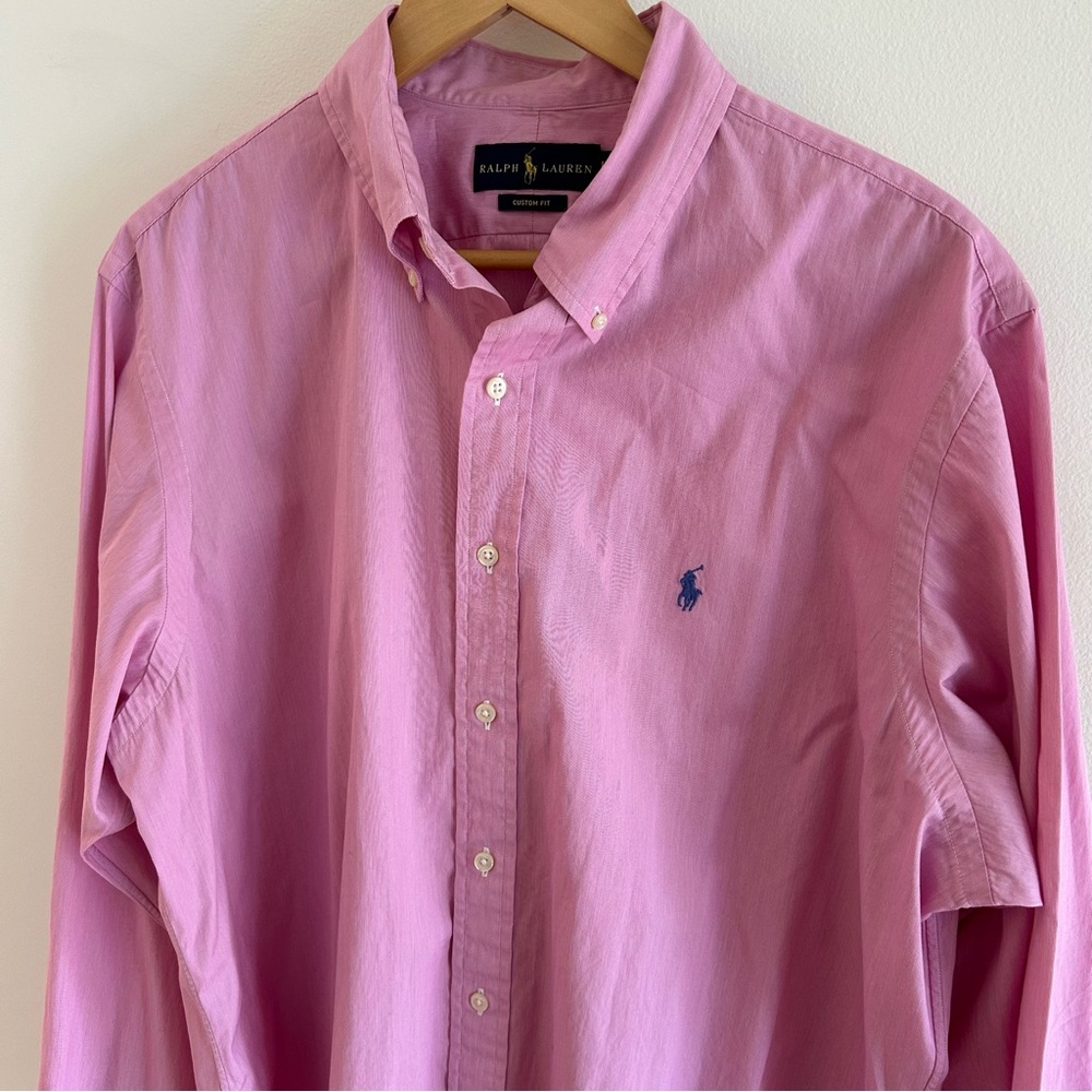 Ralph Lauren Pink Casual Button Down Shirt